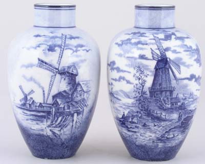 Vases Pair c1930s